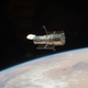 The Hubble Space Telescope.